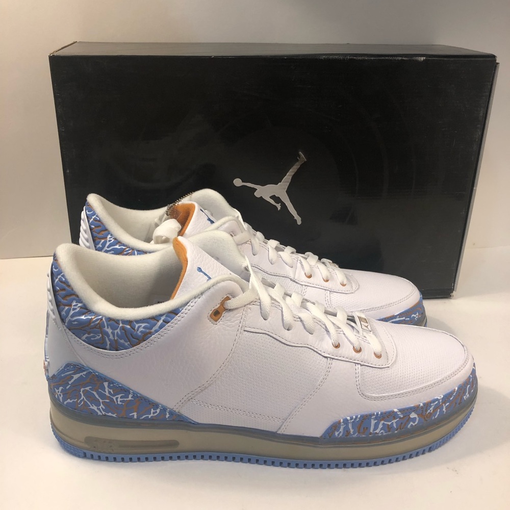 RARE AJF 3 Retro Fusion 5/21/08 WHT/UNIVERSITY